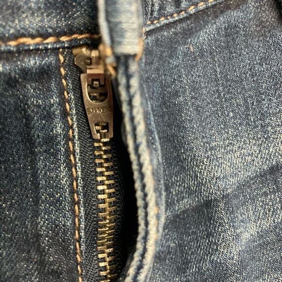 EXPRESS Modern Boyfriend Relaxed Fit Low Rise Size 4 Blue - Picture 4 of 11